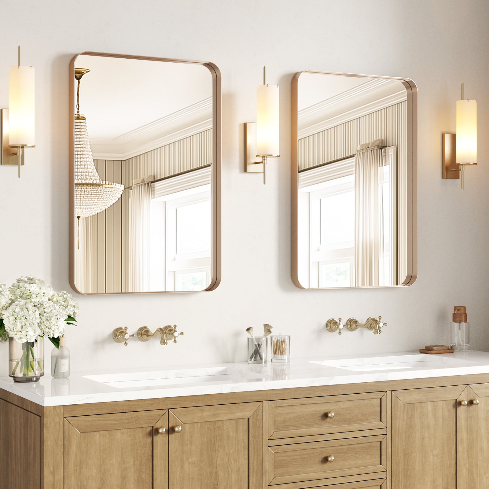 2 X Large mirrors