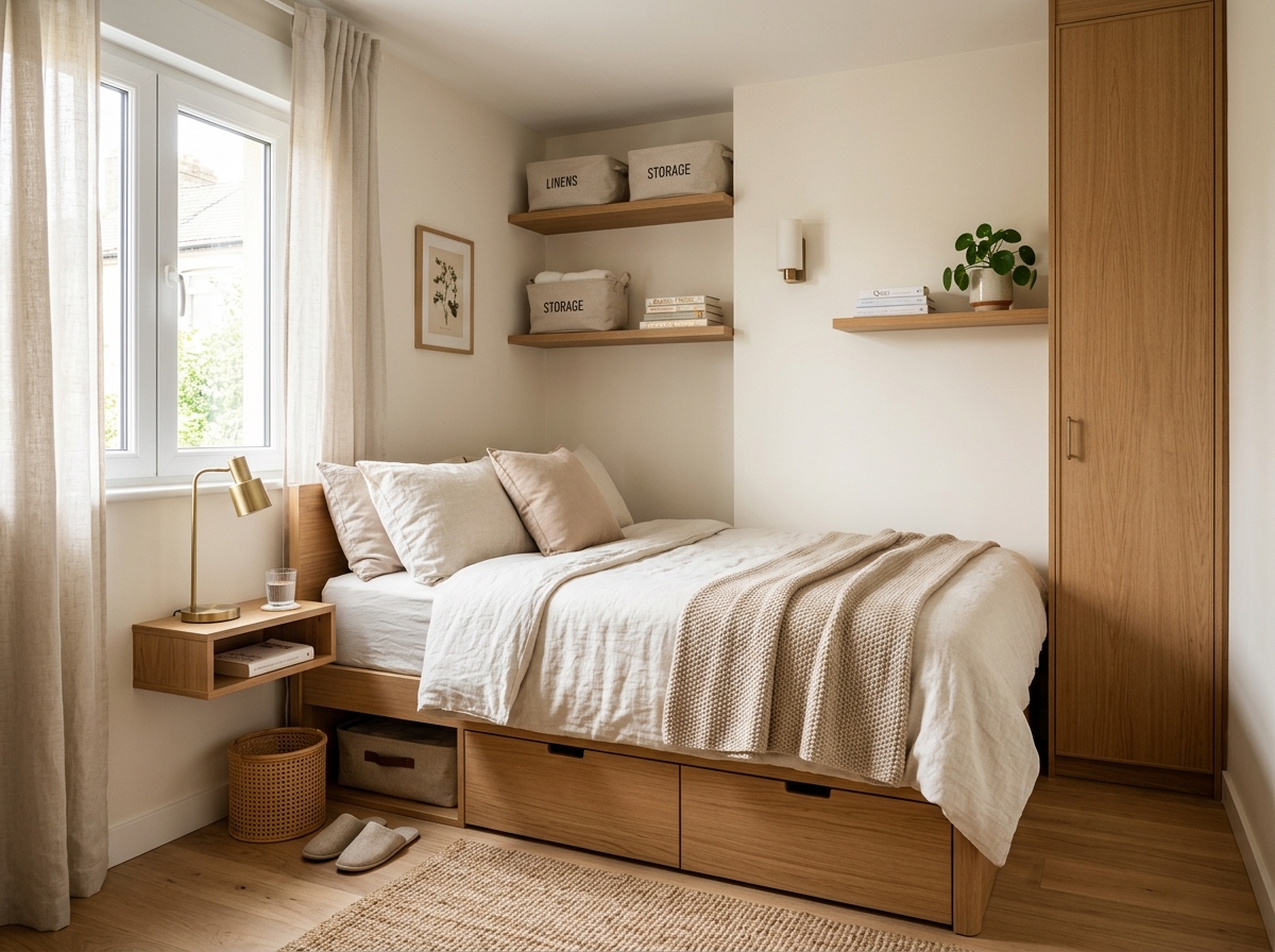 20 Bedroom Storage Ideas That Actually Work in Small Spaces -