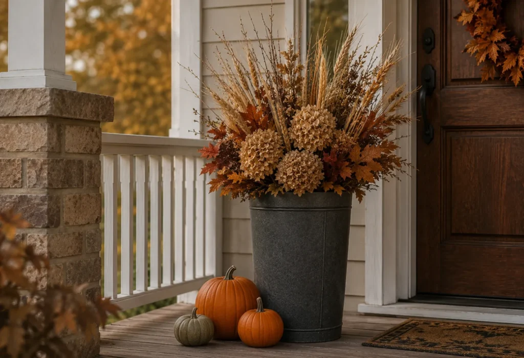 20 Simple Fall Porch Decorating Ideas for a Cozy Entry