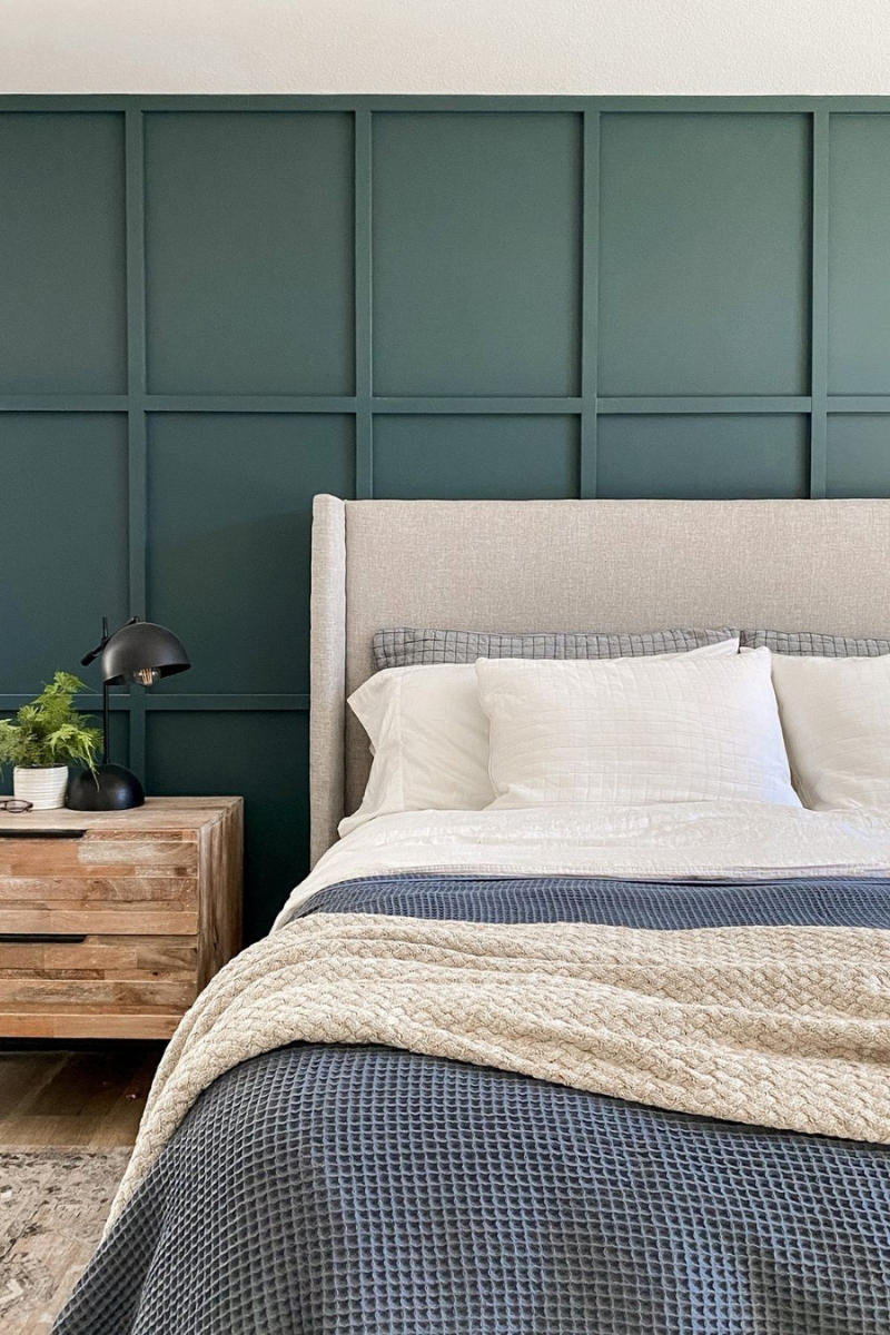 3 Ways to Make Unique Accent Walls with Wood Trim - Angela Rose Home