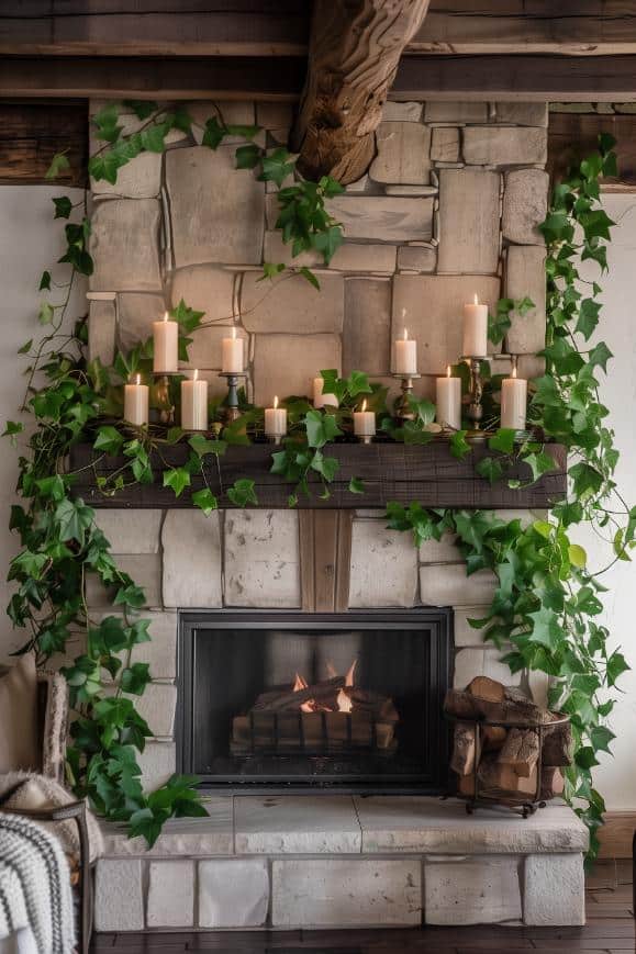 40 Rustic Mantel Decor Ideas To Revamp Your Fireplace