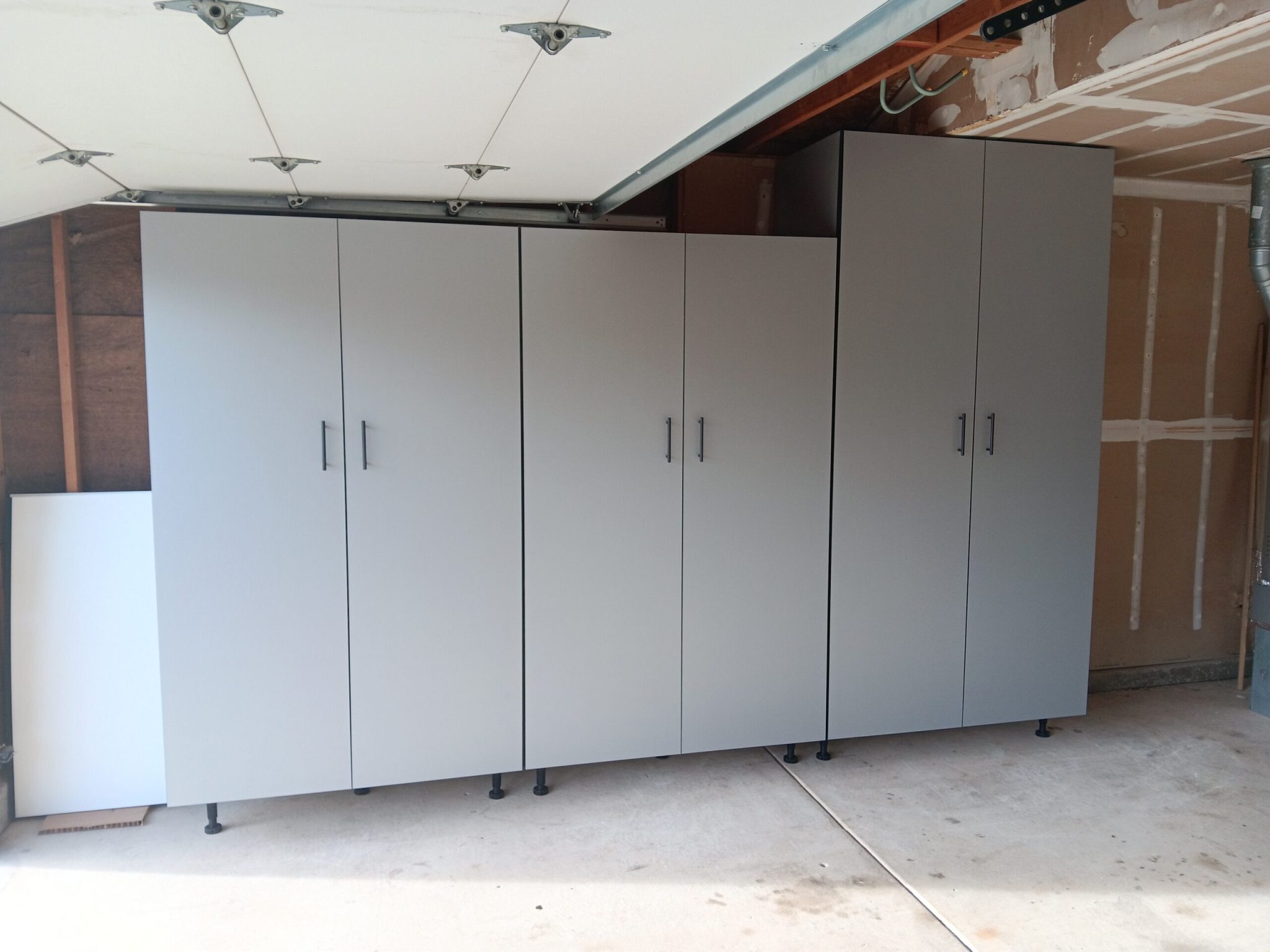 48″ Wide 36″ or 24″ Tall 14″ Deep Upper 2 Door Garage Cabinet 2 Shelves – A Better Cabinet & Design
