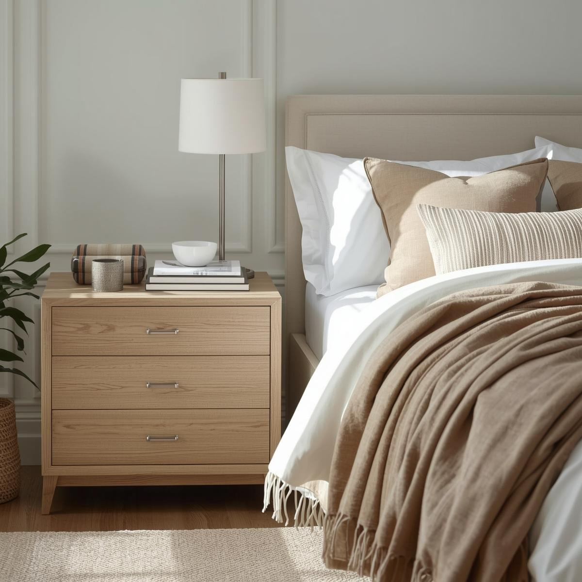 8 Nightstands in Sustainable Wood for Eco-Friendly Bedroom Decor – Fabdivine