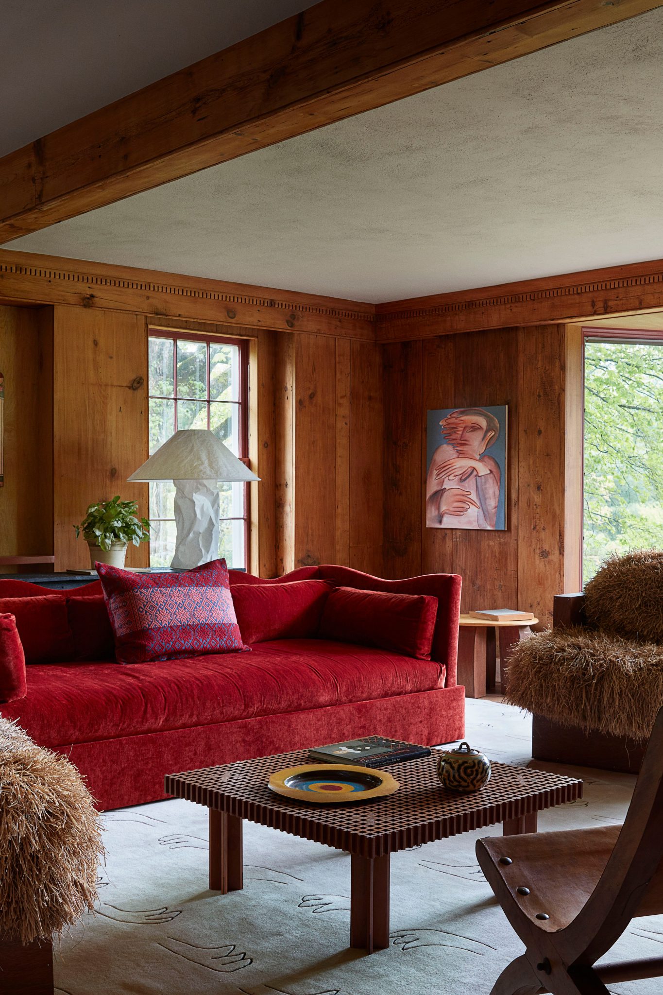 Allover Wood Interiors Are Having a Moment | Architectural Digest