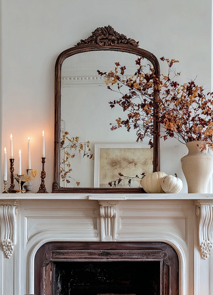 Beautiful Fall Mantels, Garden Tips, and More: Style Showcase - Town & Country Living