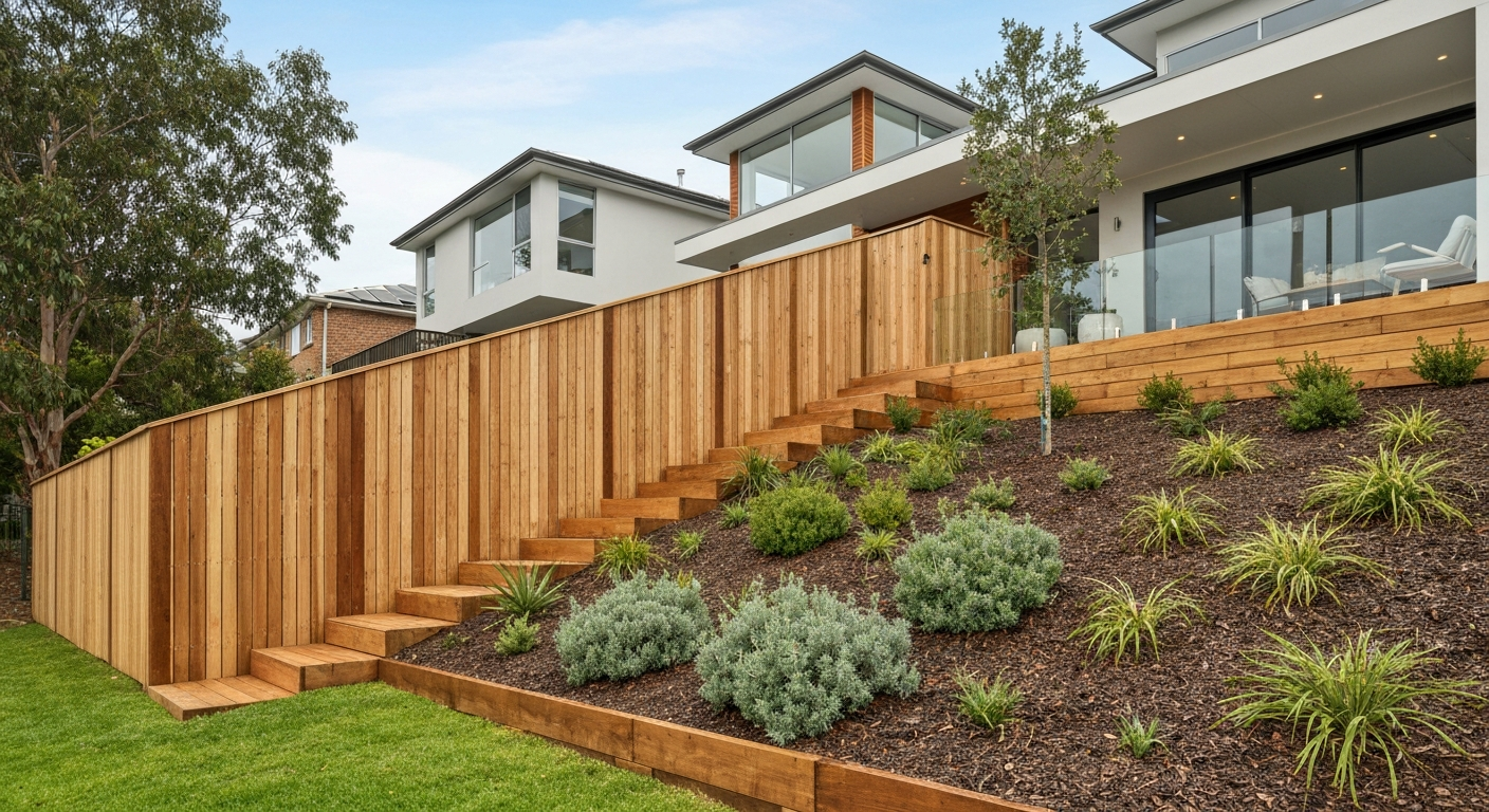 Best Fencing Options for Sloped or Uneven Blocks in Melbourne