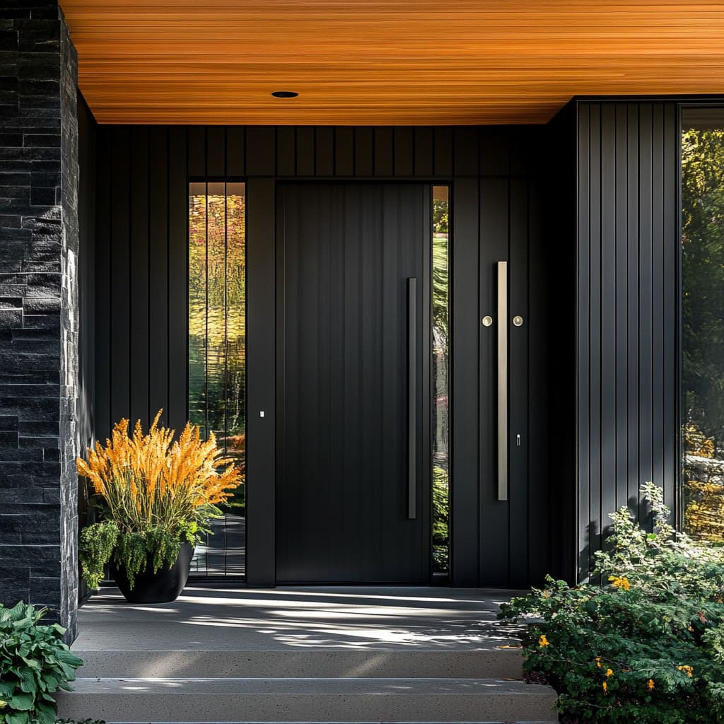 Black Front Door Ideas for Modern, Farmhouse & Classic Homes