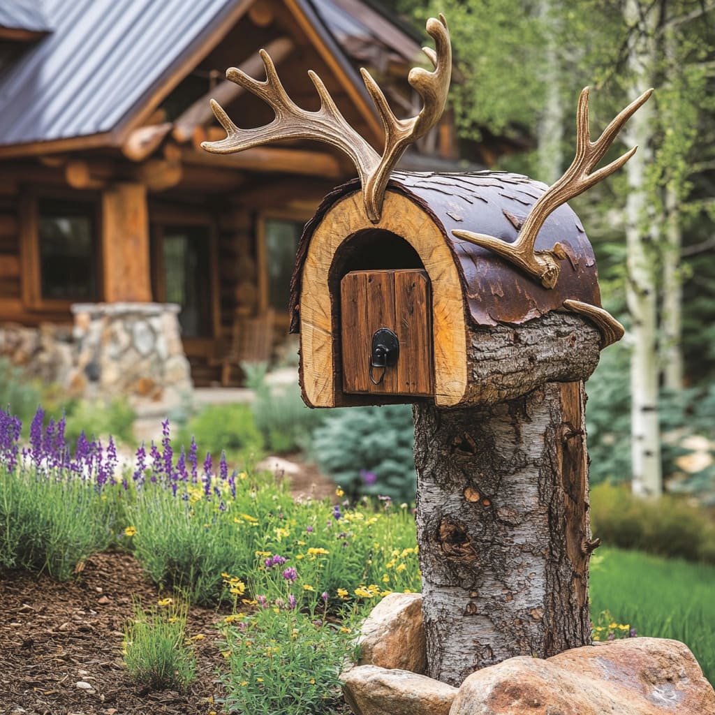 Charming Mailbox Post Ideas for a Personal Front Yard Touch