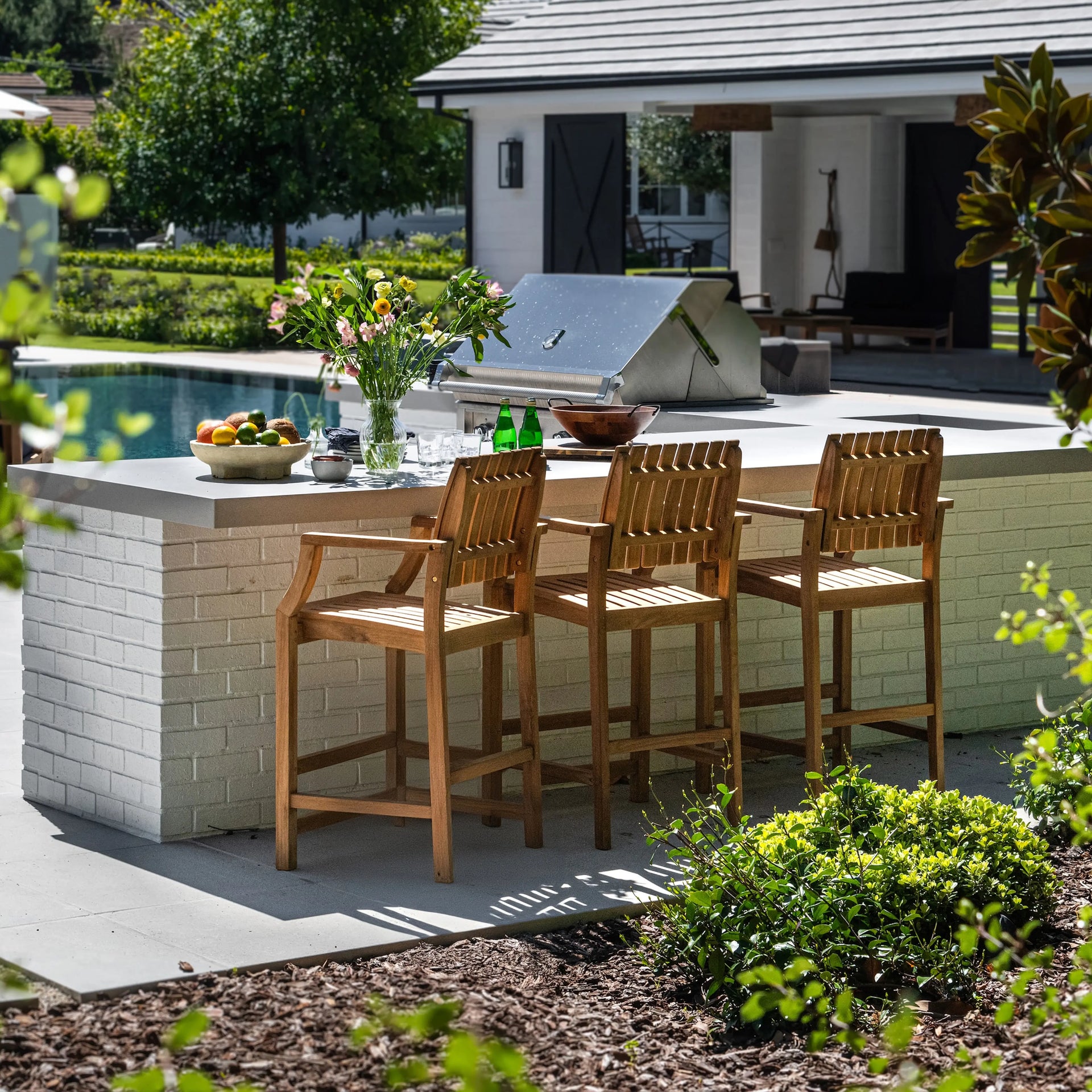 Cinder Block Bench Ideas Microcement Outdoor Kitchen TikTok