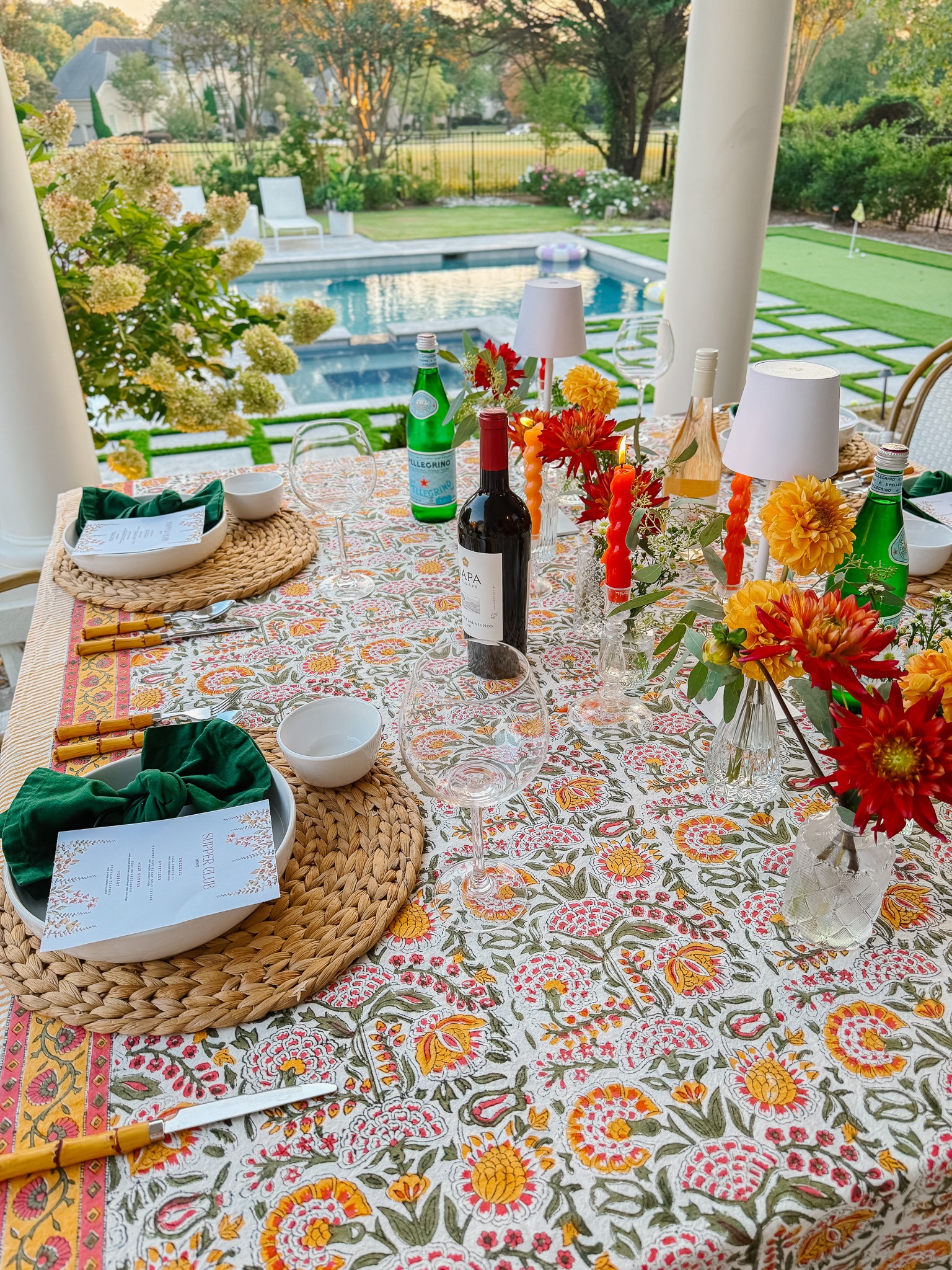 Cozy Autumn Table Setting