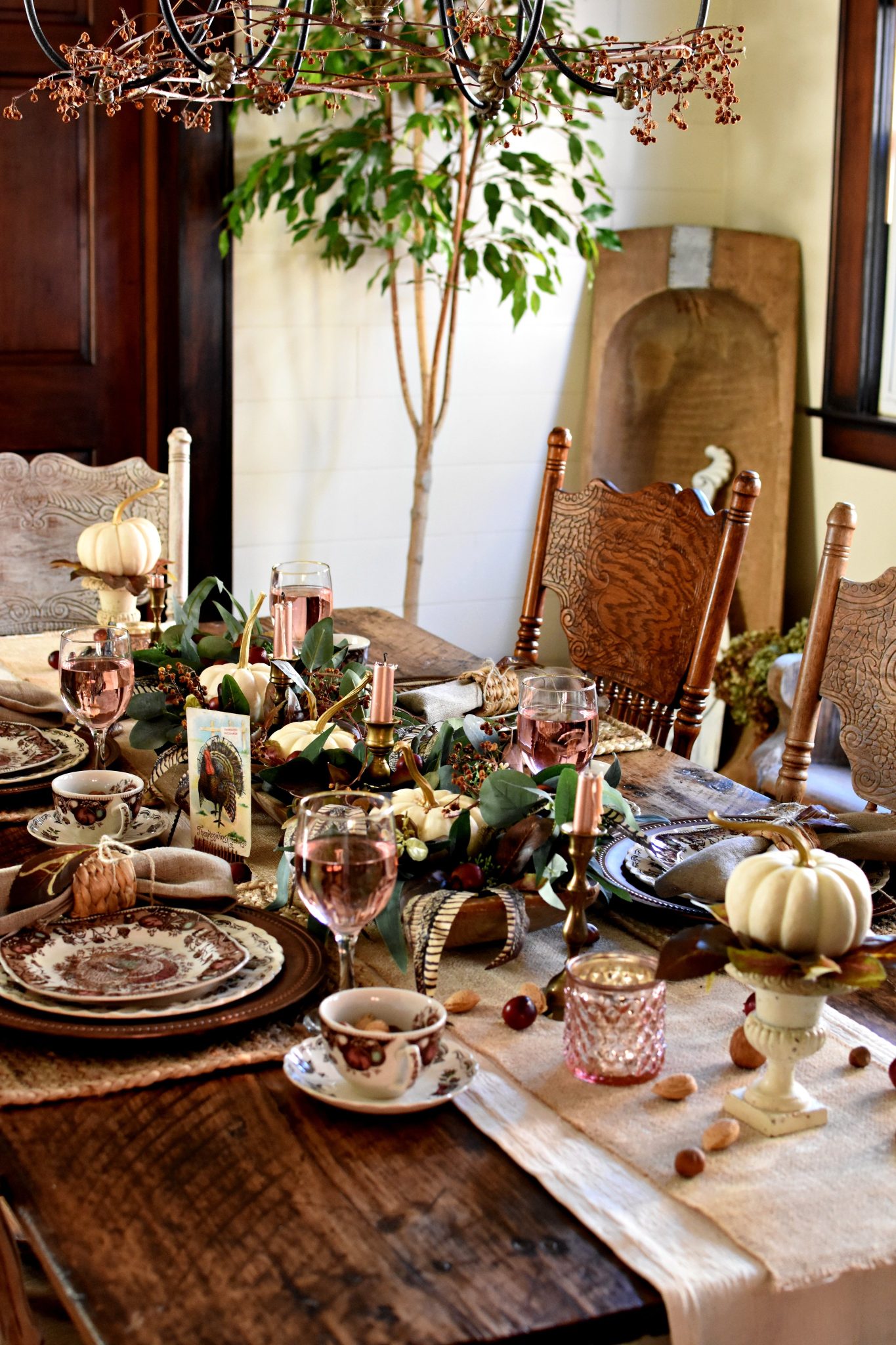 Creative Thanksgiving Tablescapes - Decor To Adore