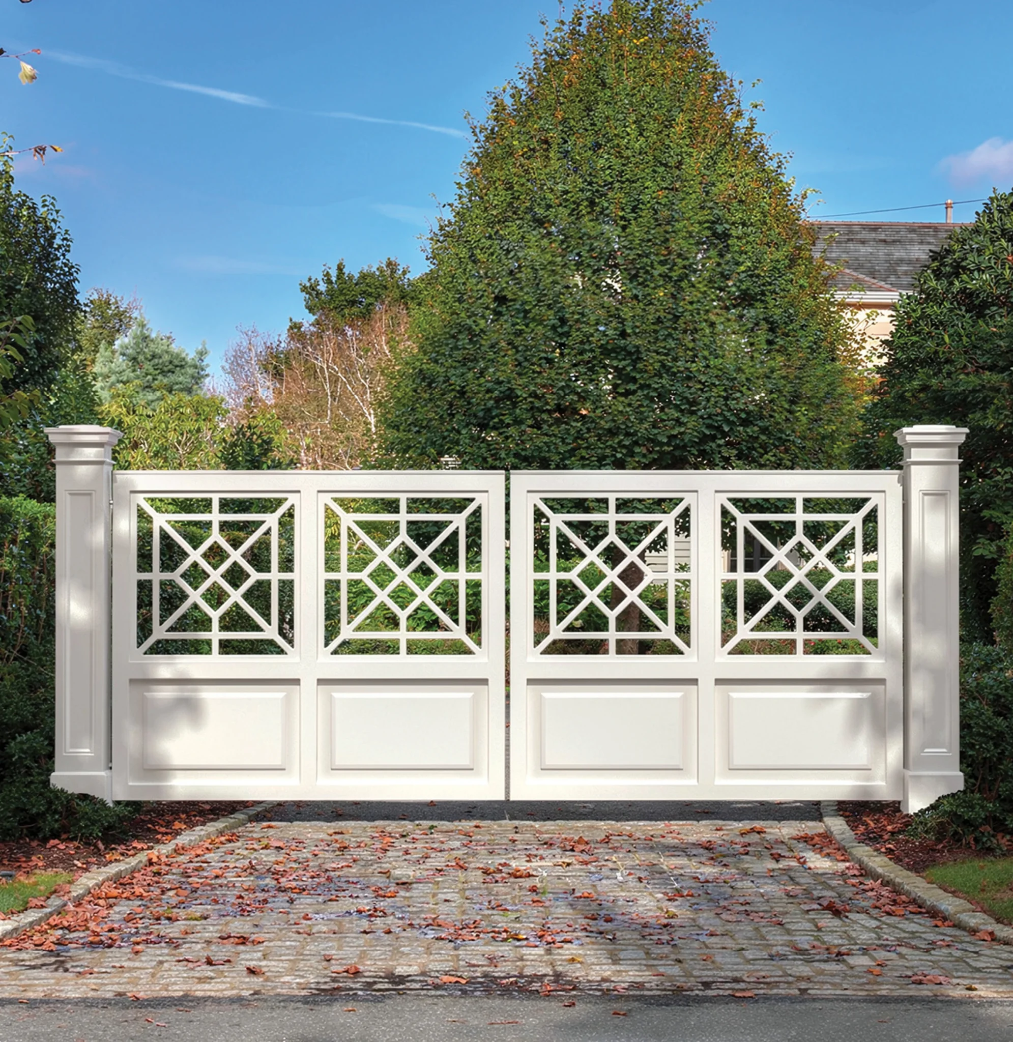 Custom Driveway Gates | Custom Design & Installation | Walpole Outdoors | Walpole Outdoors
