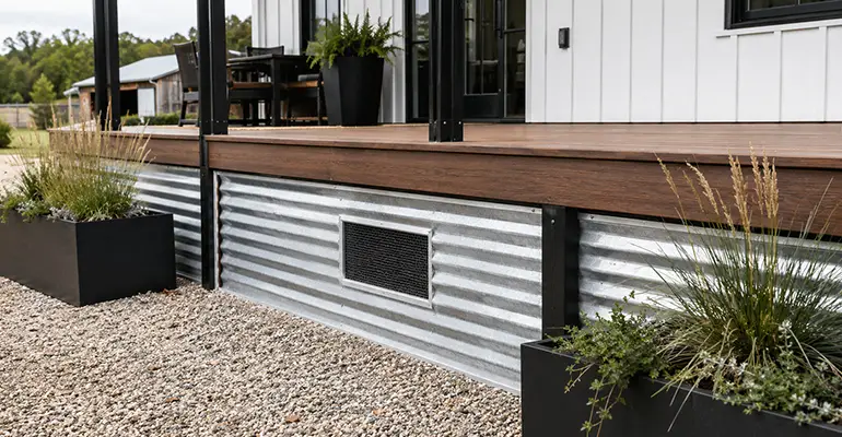 Deck Skirting Ideas to Protect and Finish Your Composite Deck | EVODEK