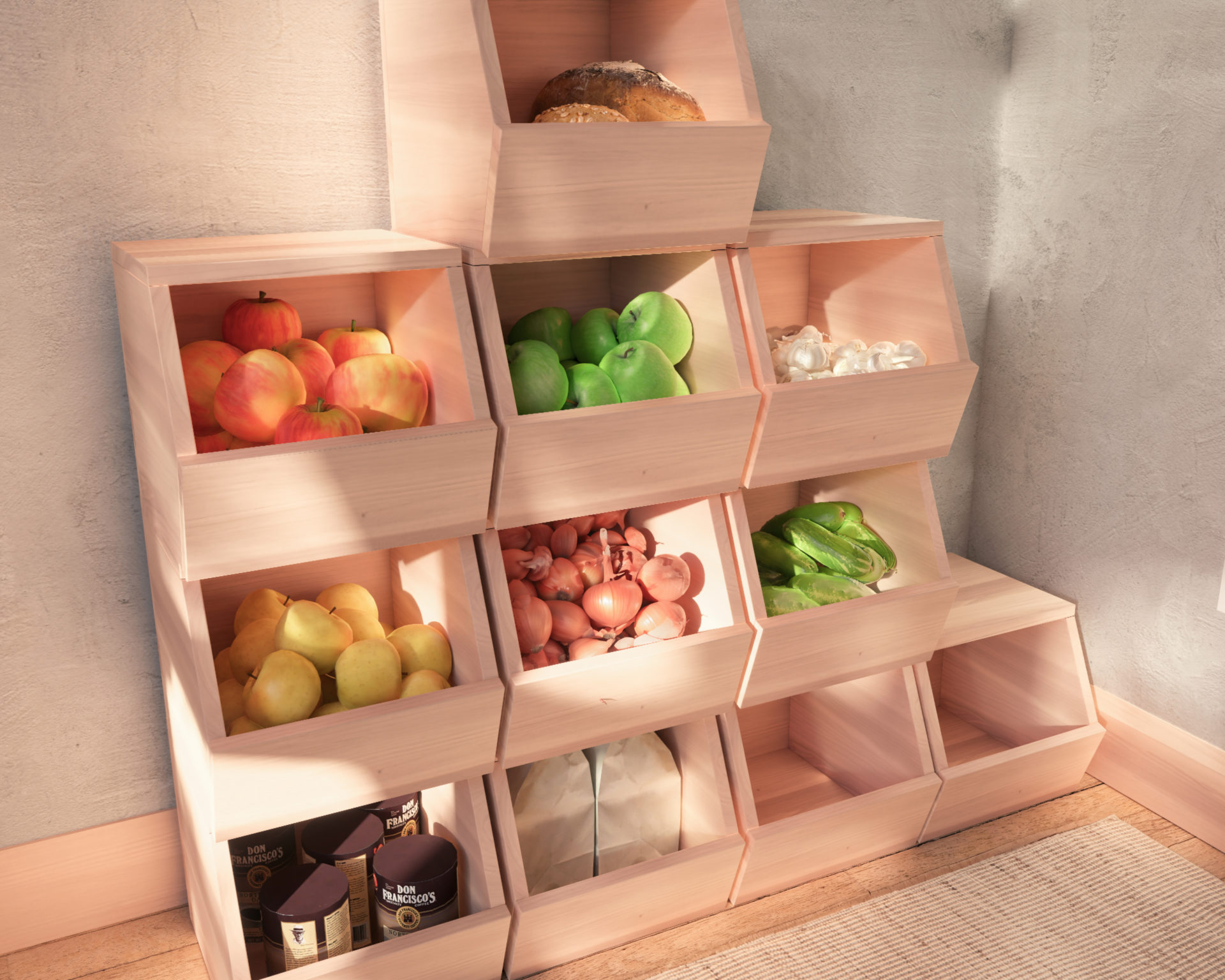 DIY Storage Bin Crate Plan - DIY projects plans