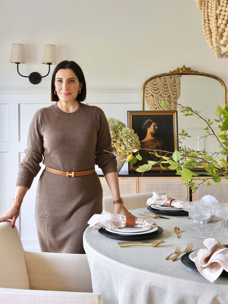 Easy Thanksgiving Table Setting Ideas - Stefana Silber