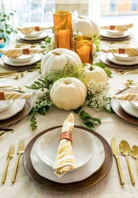 Fall Table Decorating, 55 Thanksgiving Ideas for Impressive Holiday Tables