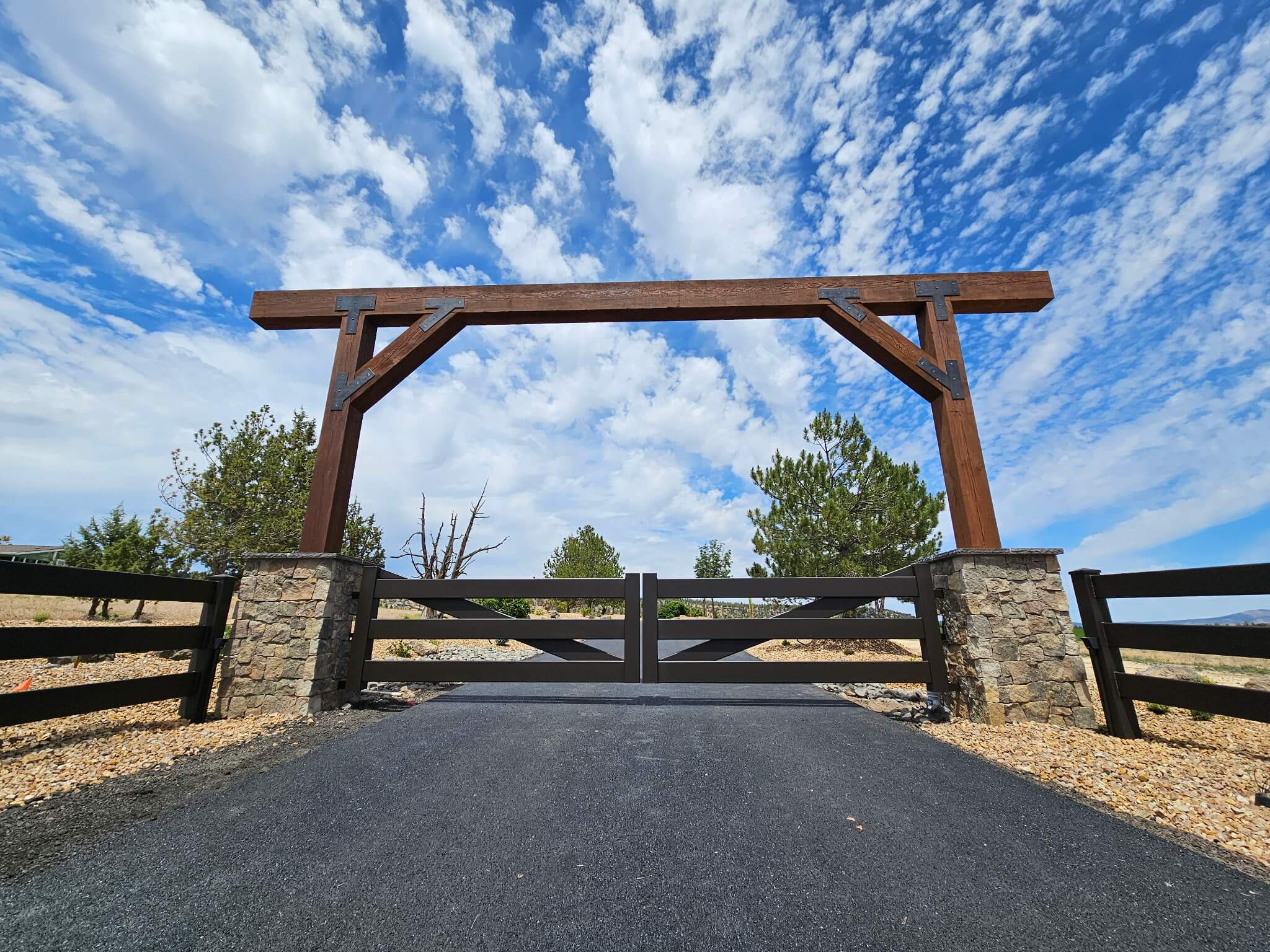 Gates, Archways and Automatic Entry — Central Oregon