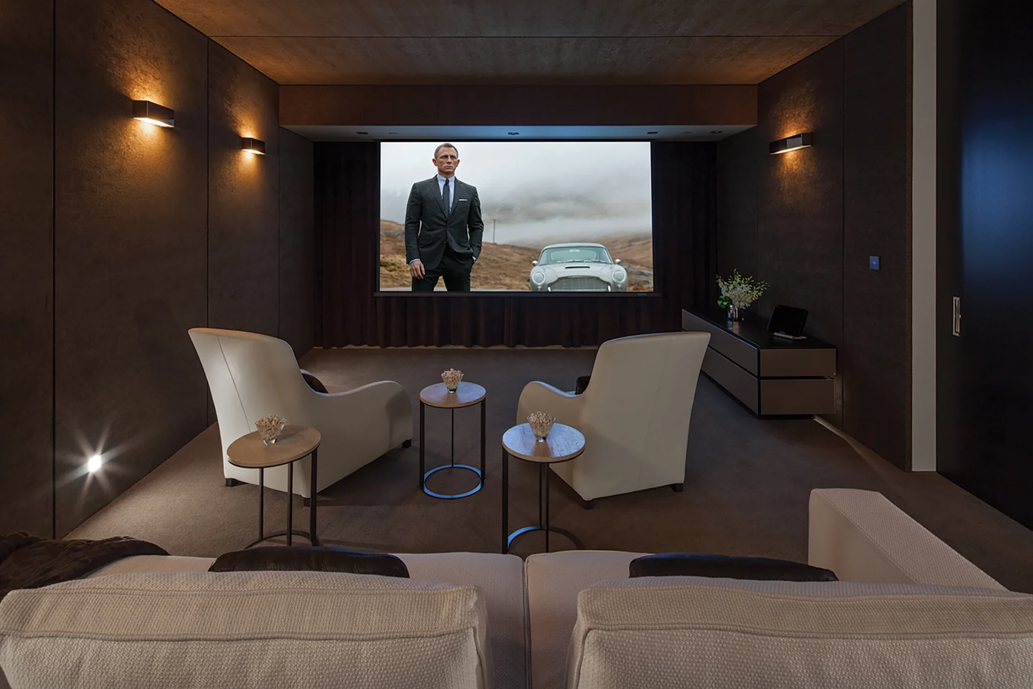 Home Theater Design | Luxury Residential Architecture | Whipple Russell Architects