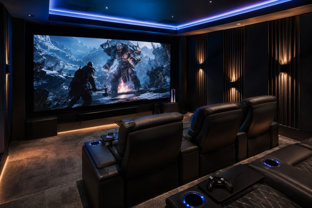 Home Theater Gaming Setup Ideas - Home Cinema Living
