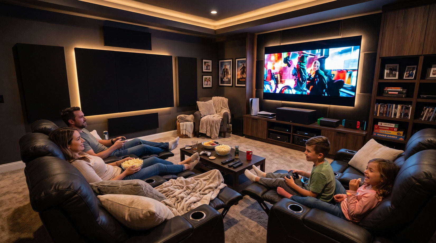 Home Theater Setup Guide: Build a Comfortable Movie Room