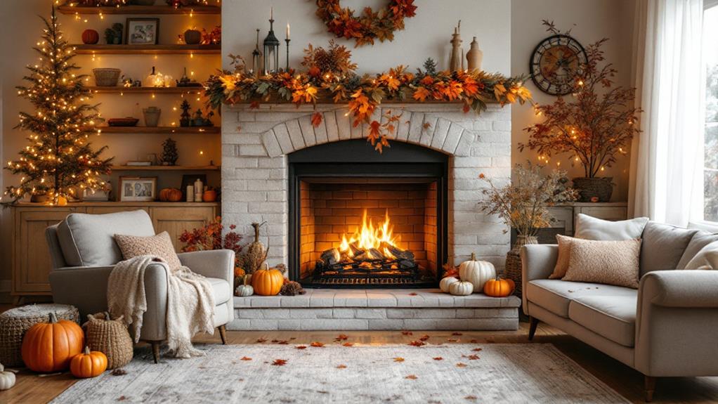 How to Create Stunning Autumn Inspired Fireplace Mantel Decor | Artisan Furniture UK
