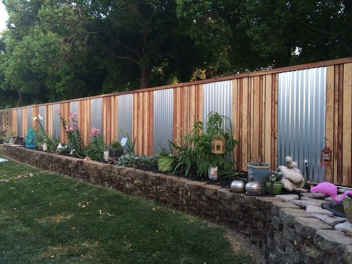 How to make your cinder block fence look amazing | Hometalk