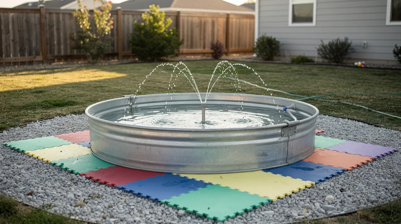 I Built a Stock Tank Splash Pad, Here's What Worked – World Day