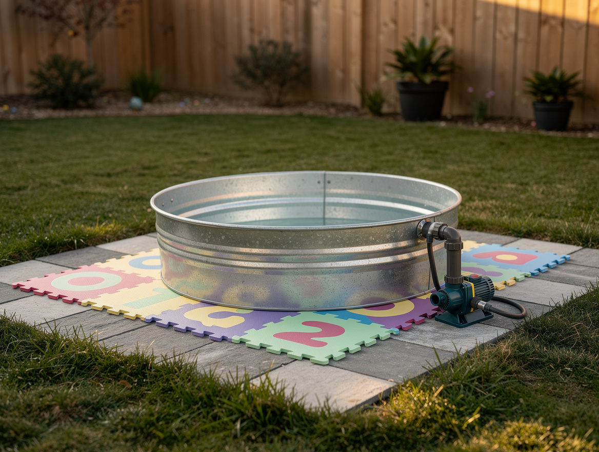 I Built a Stock Tank Splash Pad, Here's What Worked – World Day