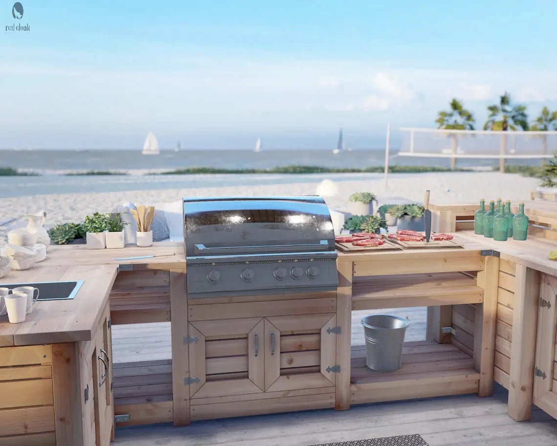 Kitchen Sink Build Outdoor Countertop Build Outdoor Countertop Sink Build Outdoor Kitchen With Cinder Blocks 23