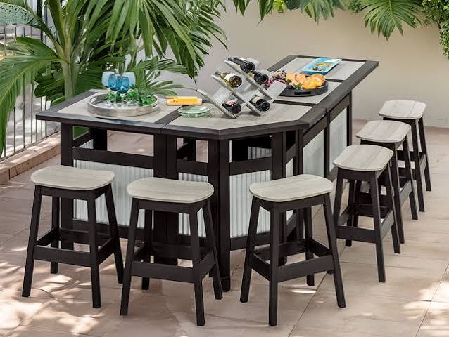 L-shaped-patio-bar-set - Cabinfield Blog