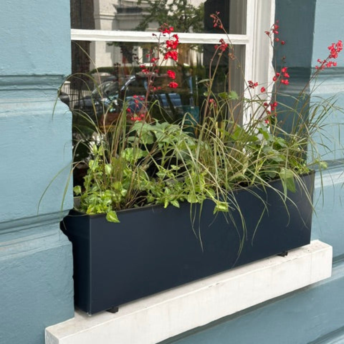 Metal Window Box Planters | Handmade in the UK | Metal Garden Planters