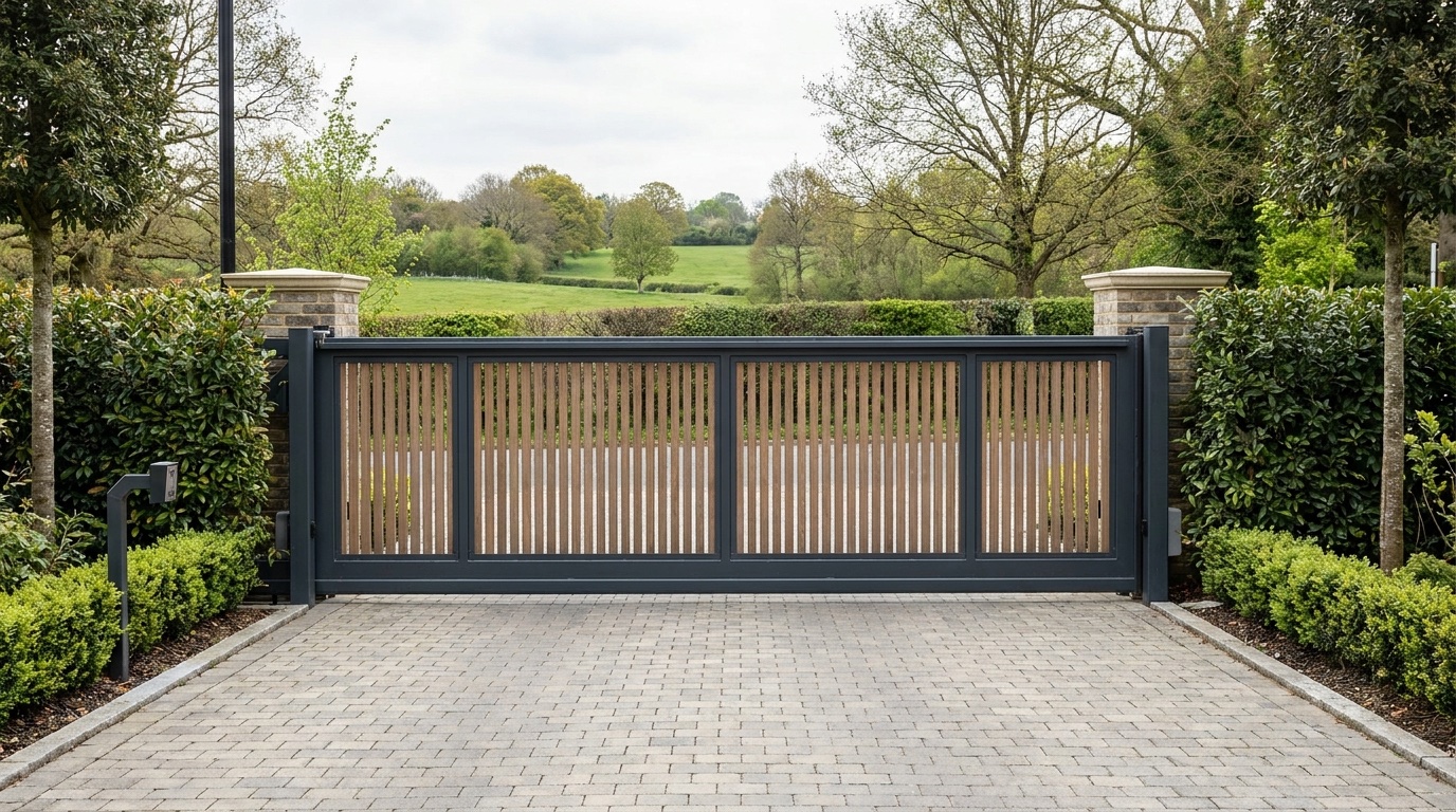 Modern Driveway Gates | Hertfordshire Gates