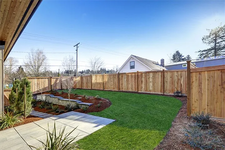 Options for Fencing a Sloped Yard