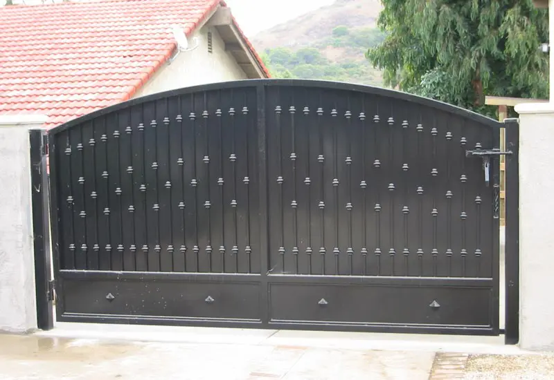 Ornamental Wrought Iron Driveway Gates | Angels Ornamental Iron Gallery - Orange County, CA