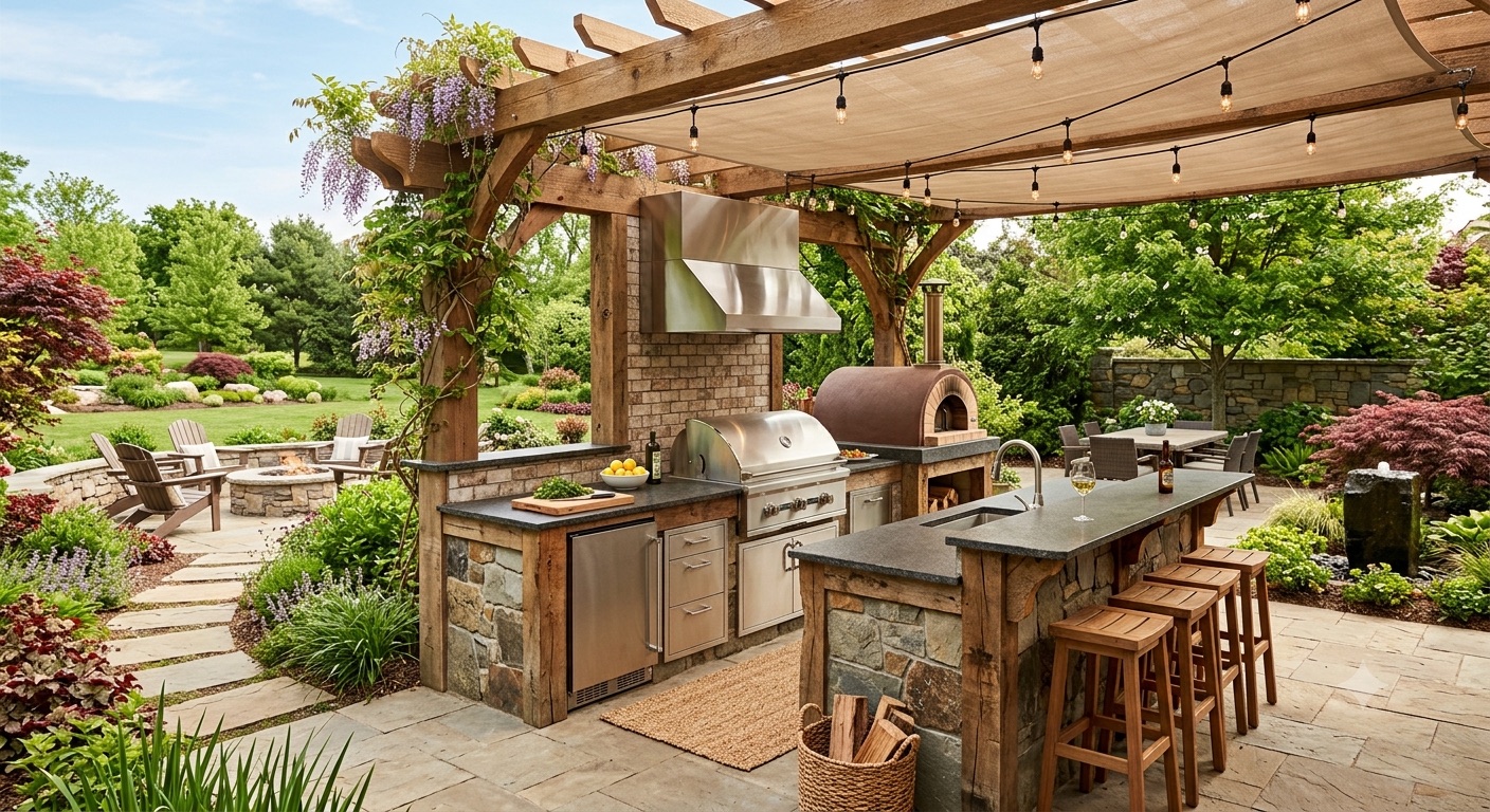 Outdoor Kitchens | Mission Decks & Design