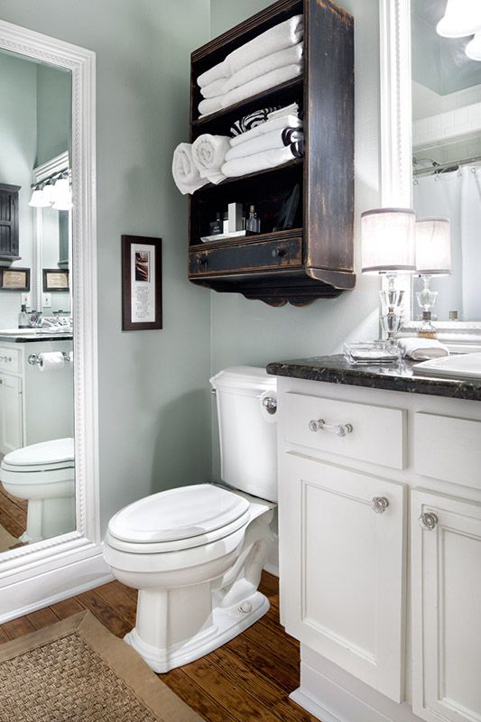 Over The Toilet Shelves: Think Inside The Box With Bathroom Ideas