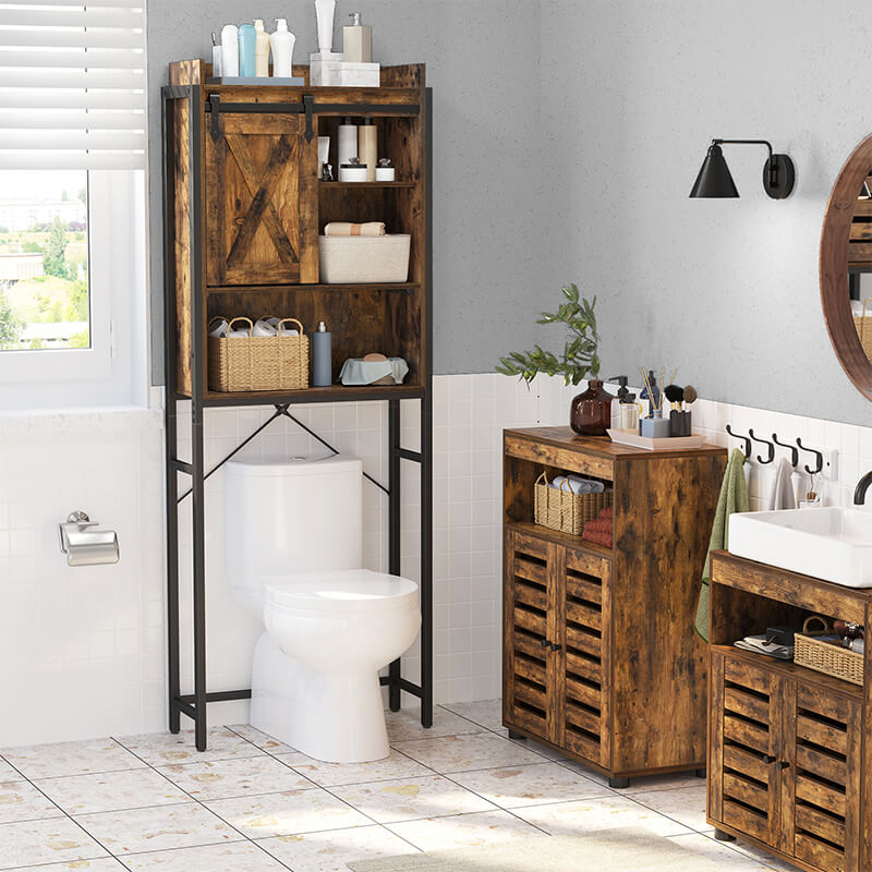 Over-the-toilet Storage Cabinet for Bathroom|Wholesale Furniture Supplier|VASAGLE