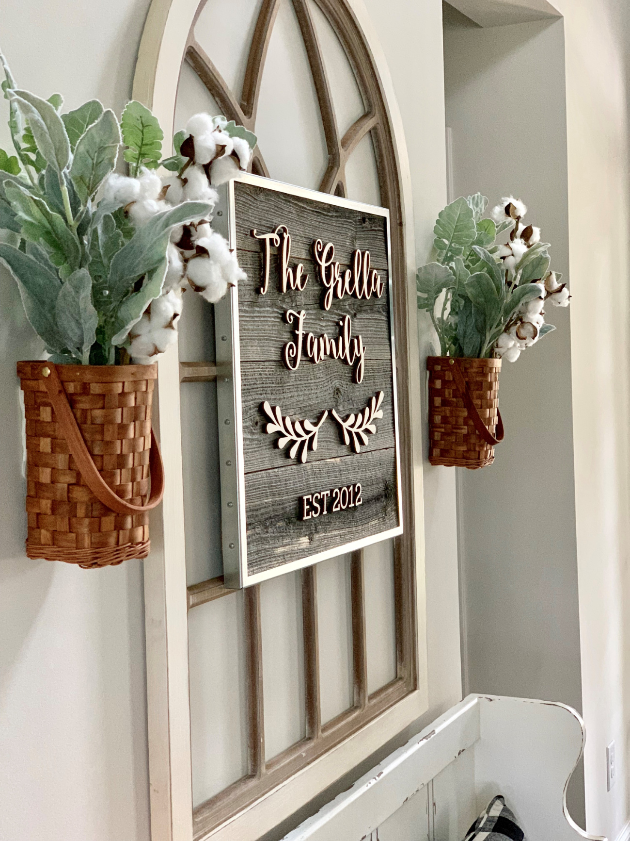 Reclaimed Wood Family Sign by Liz Grella | CraftCuts.com