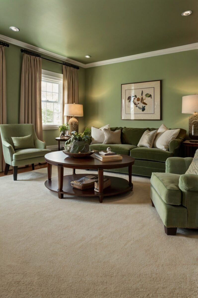 Sage Green Walls? Discover These 6+ Stunning Carpet Color Combinations — DreamyHomeStyle