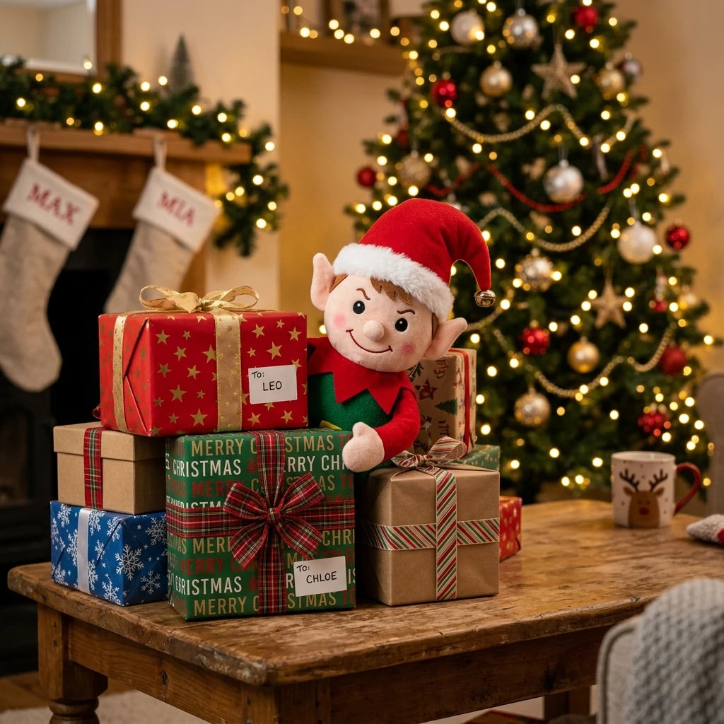 Santa Claus Elf On The Shelf Stuffed Animals Walmart Elf Stuffed Animal Plush Elf On The