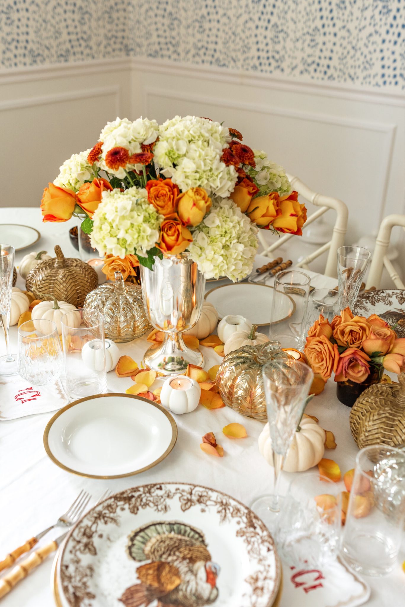 Thanksgiving Table Inspiration | Kristy & New England