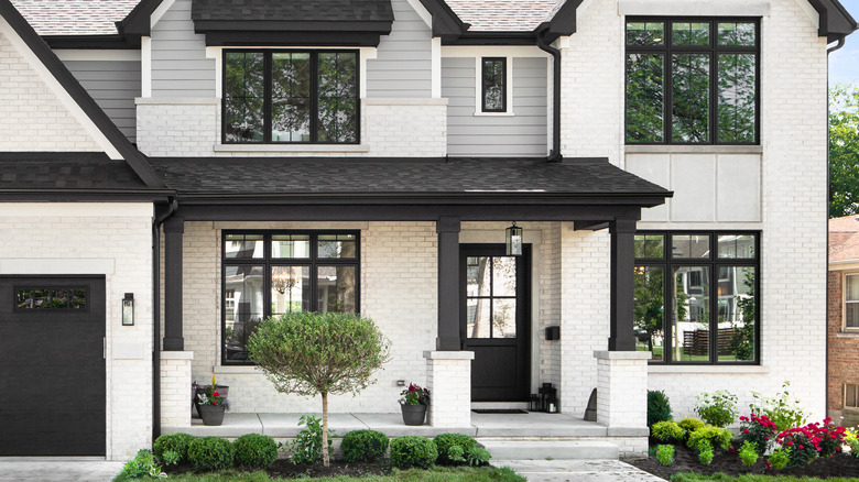 The 10 Best Front Door Colors For A Gray House (And 2 To Avoid)