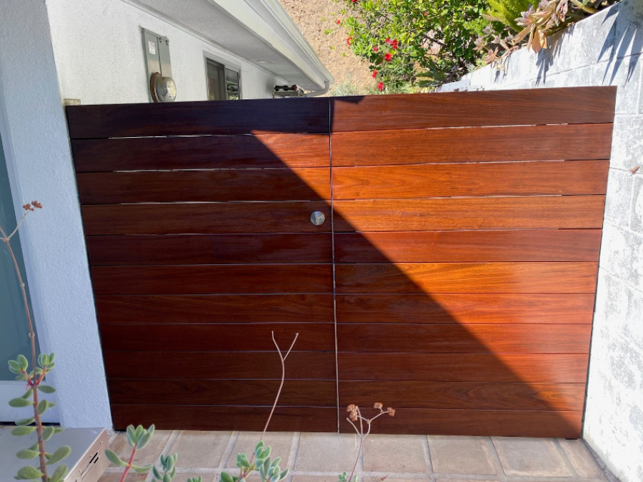 Wooden Driveway Gates