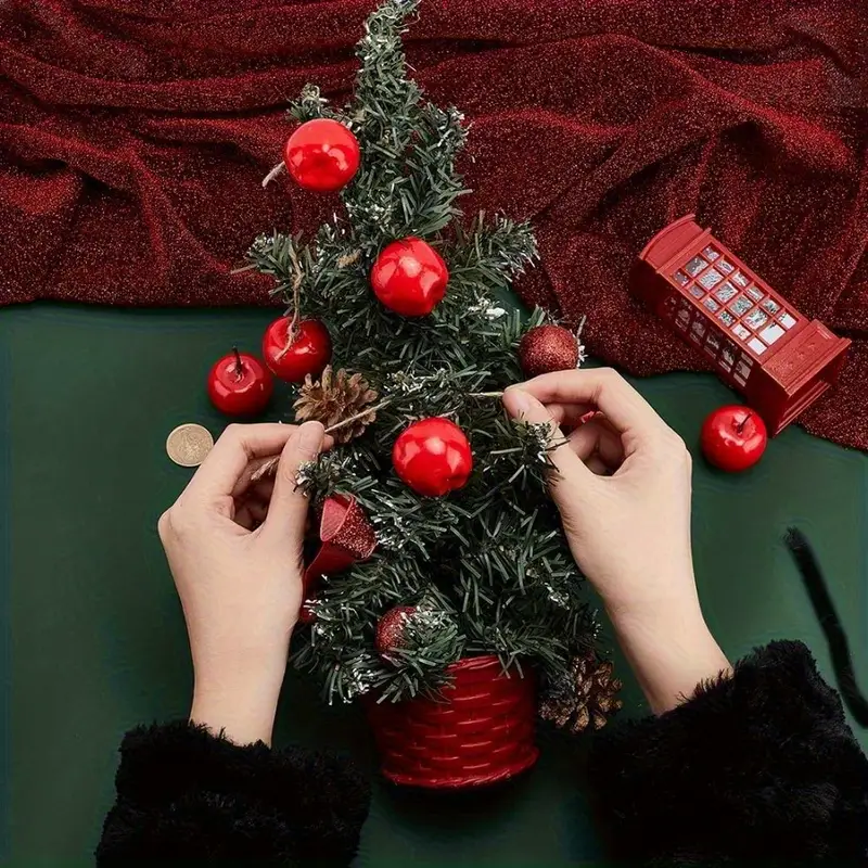 10 mini ornaments christmas trees artificial - Temu Bahrain