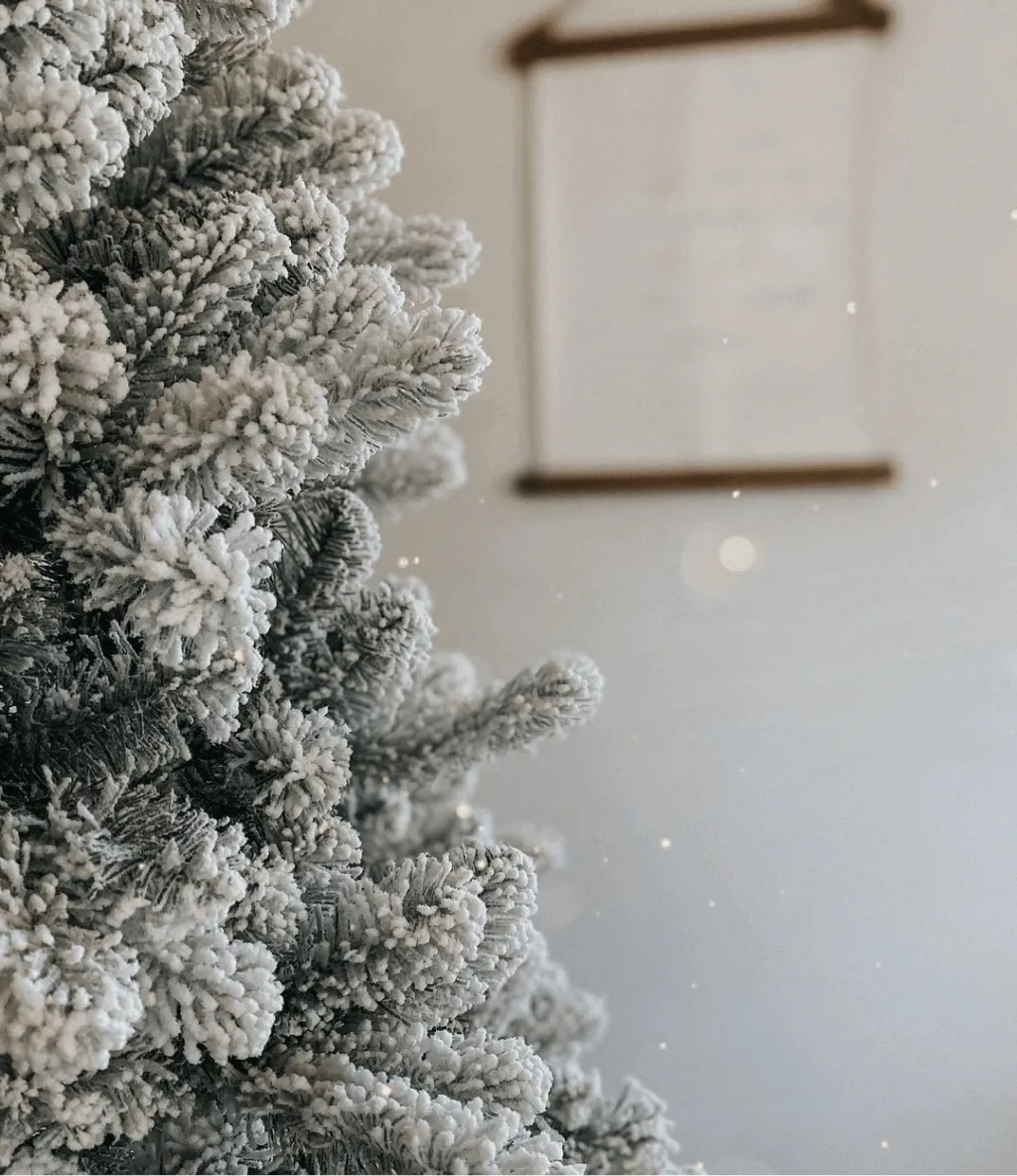 12' Slim Artificial Christmas Tree Unlit