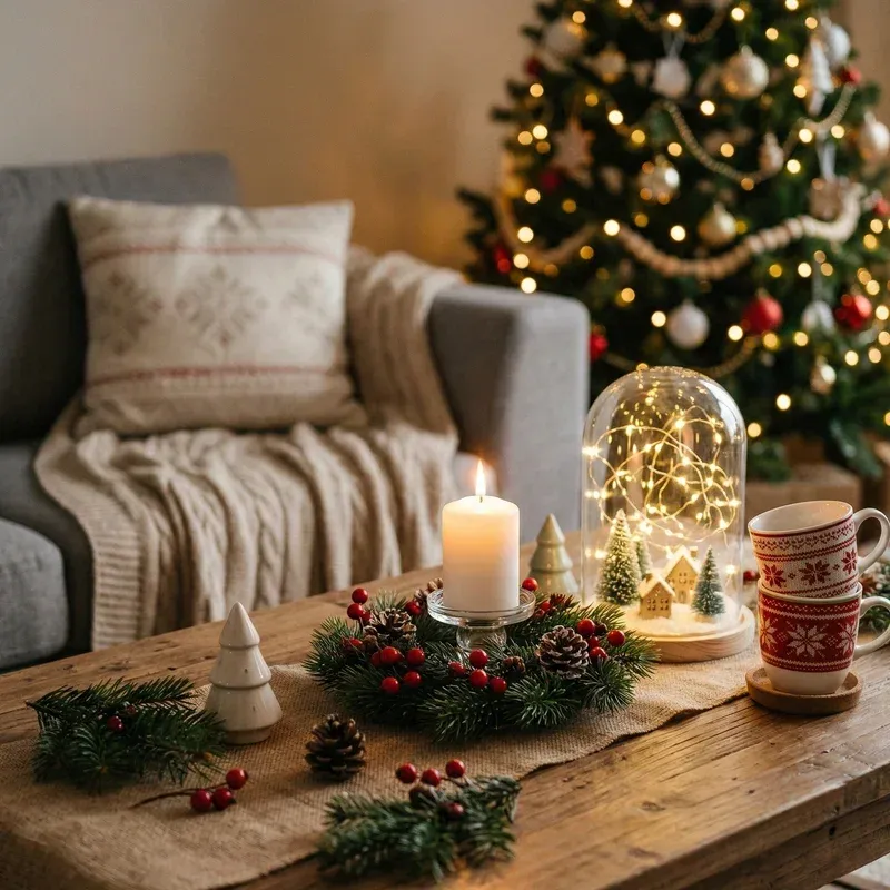 15 Christmas Coffee Table Ideas for Festive Homes