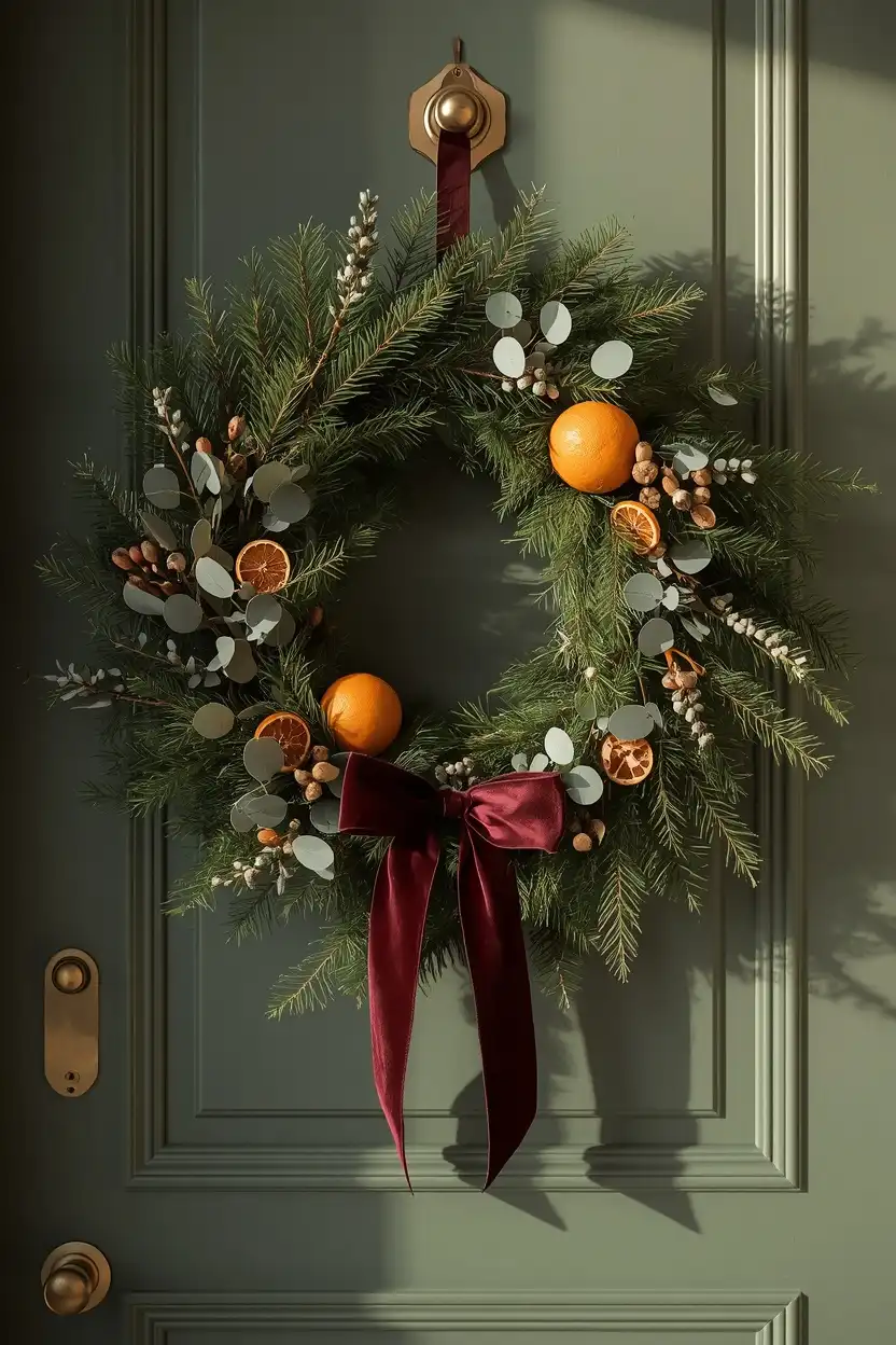 15 Small Entryway Christmas Decor Ideas for Apartments