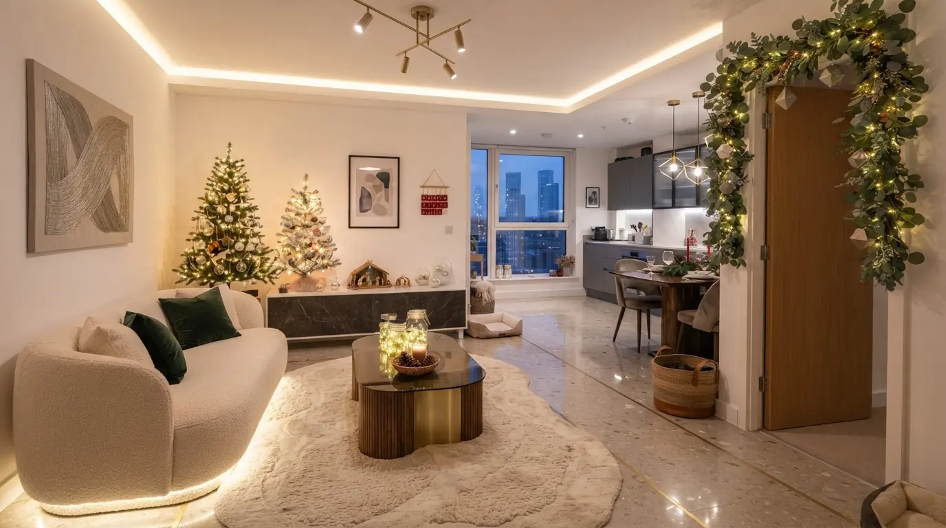 15 Stunning Christmas Decor Ideas for Studio Apartments