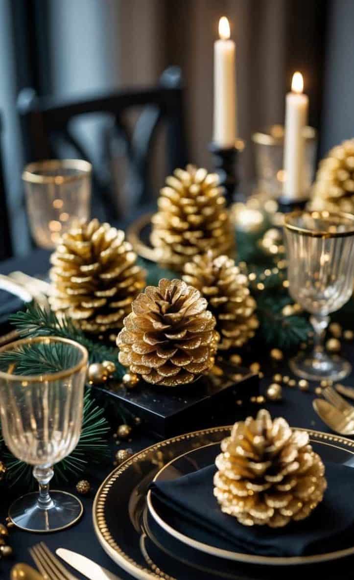 18 Black and Gold Tablescape Ideas for Stunning Celebrations
