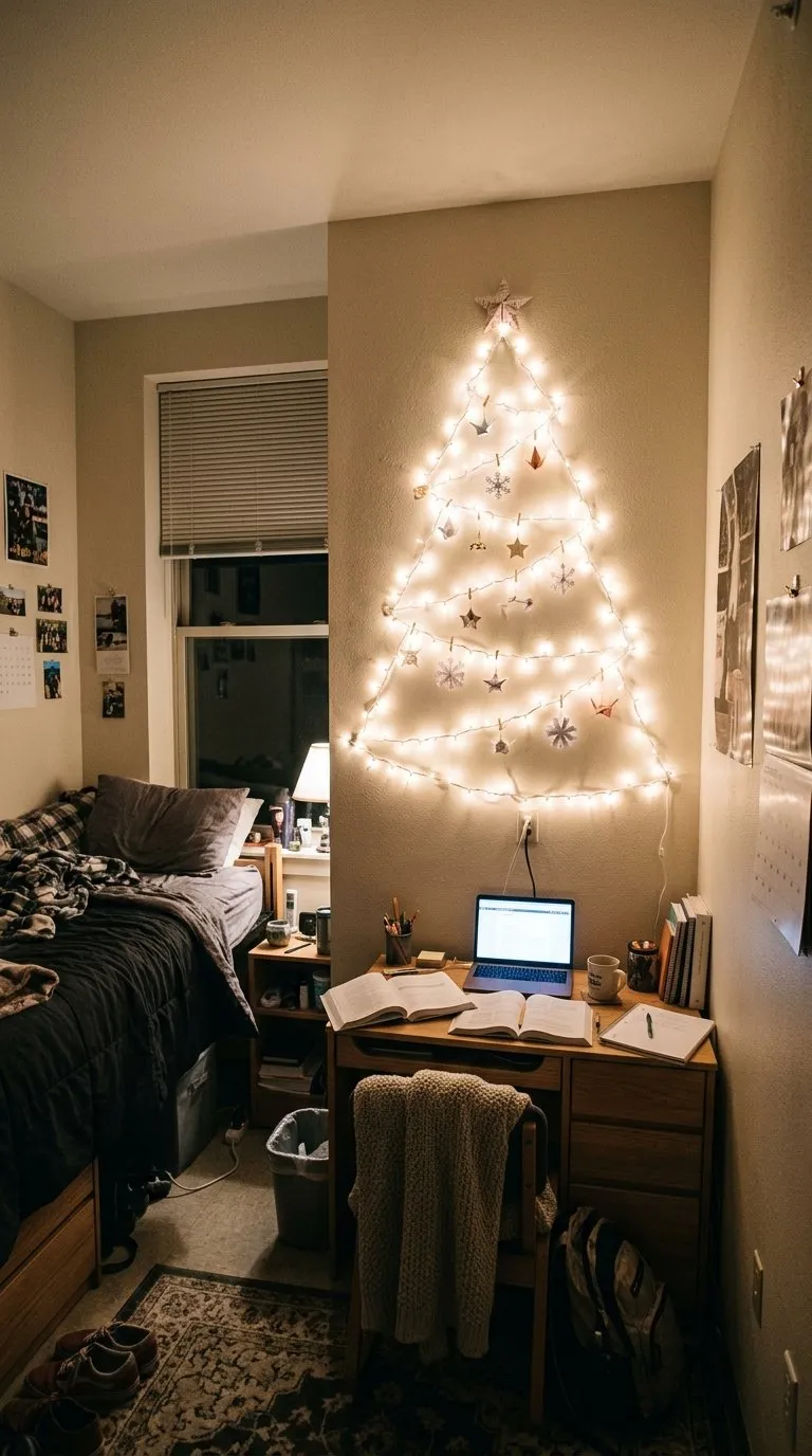 18 Cozy Dorm Christmas Decor Ideas That Make a Small Room Feel Festive -  bloomhomeideas